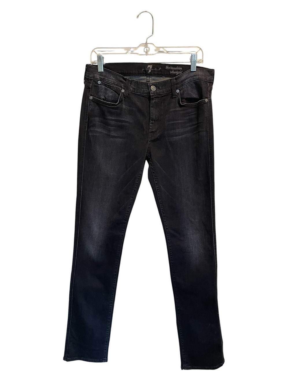 Seven for all man kind black jeans